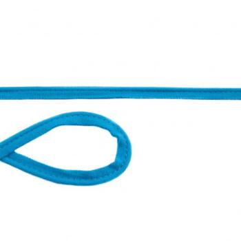 Baumwoll Jersey Paspelband Breite 10 mm Aqua